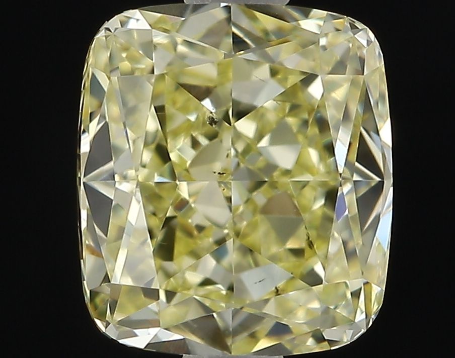 Cushion Fancy Yellow Natural Diamond 1.03ct SI1 loose diamond