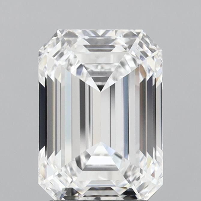 Emerald Lab-Grown Diamond 2.62ct D VVS1