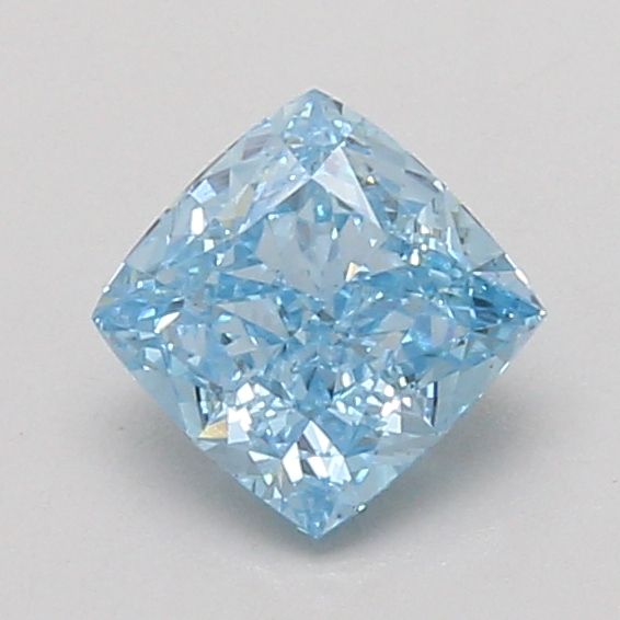 Cushion Fancy Vivid Blue Lab-grown Diamond 1.08ct VS1 loose diamond