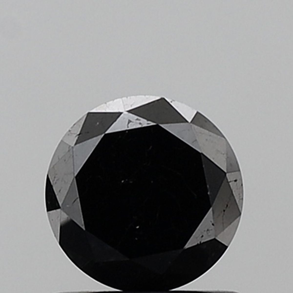 Round Black Natural Diamond 1.13ct VS2 loose diamond