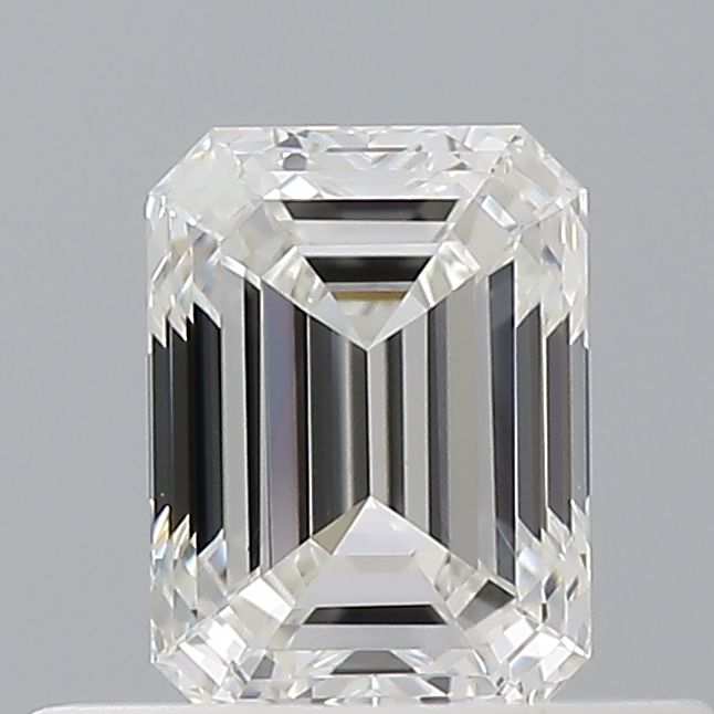 Emerald Natural Diamond 0.51ct H VVS2