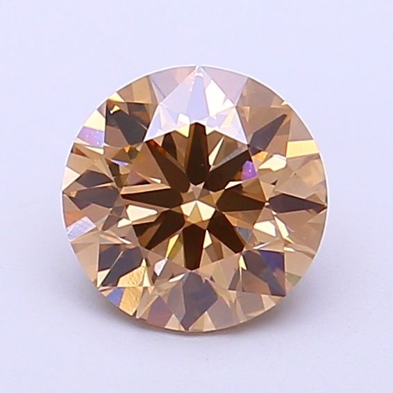 Round Fancy Brown Lab-grown Diamond 1.09ct VS1 loose diamond