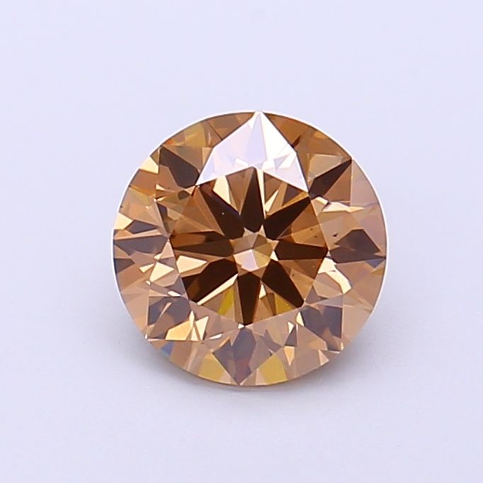 Round Fancy Light Brown Lab-grown Diamond 1.2ct VS1 loose diamond