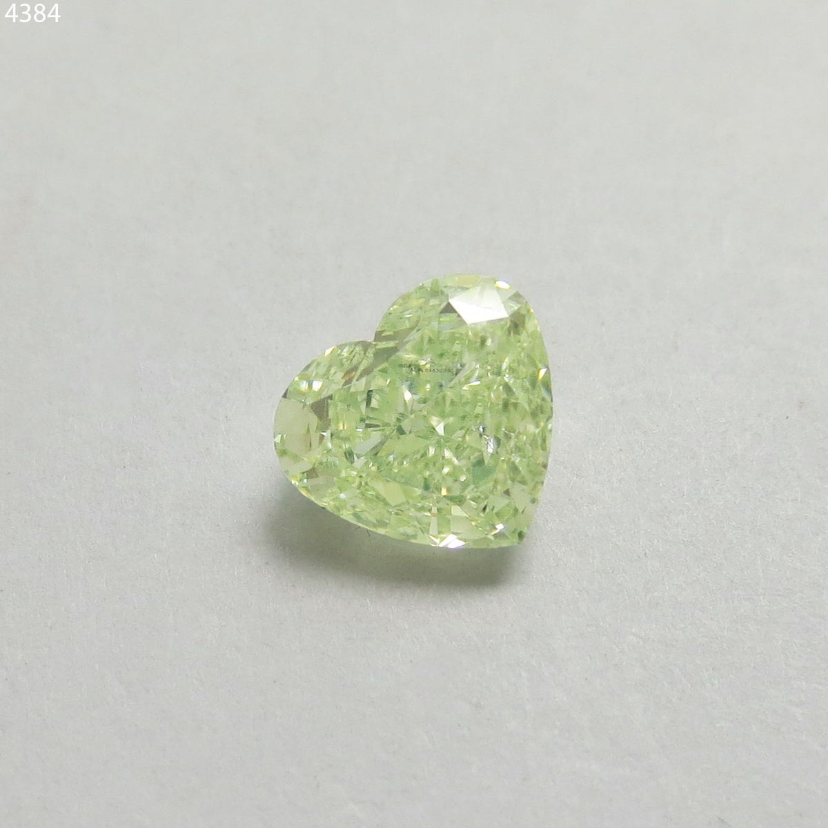 Heart Fancy Light Green Natural Diamond 1.01ct SI2 loose diamond