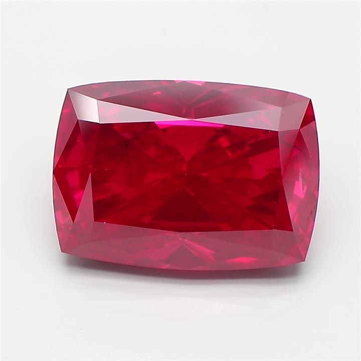 Cushion Fancy Deep Pink Lab-grown Diamond 5.59ct SI1 loose diamond