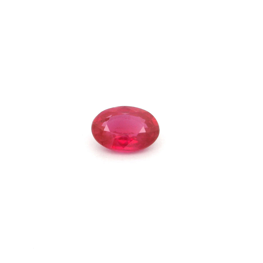 Oval Red Ruby 0.93ct loose gemstone