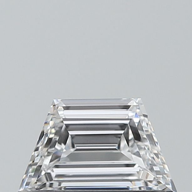 Trapezoid Natural Diamond 0.40ct D VVS1