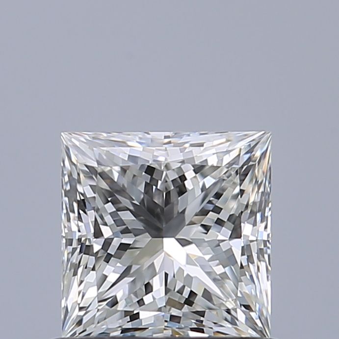 Princess Natural Diamond 0.71ct F IF
