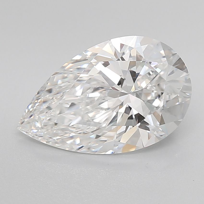 Pear Lab-Grown Diamond 3.01ct E IF