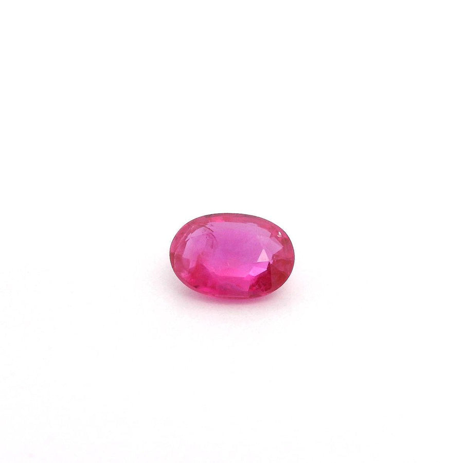 Oval Red Ruby 0.88ct loose gemstone