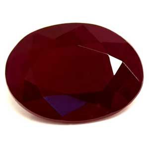 Oval Red Ruby 1.62ct loose gemstone