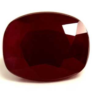 Cushion Red Ruby 2.12ct loose gemstone