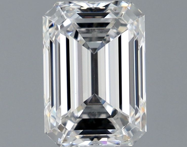 Emerald Natural Diamond 1.02ct F VS1