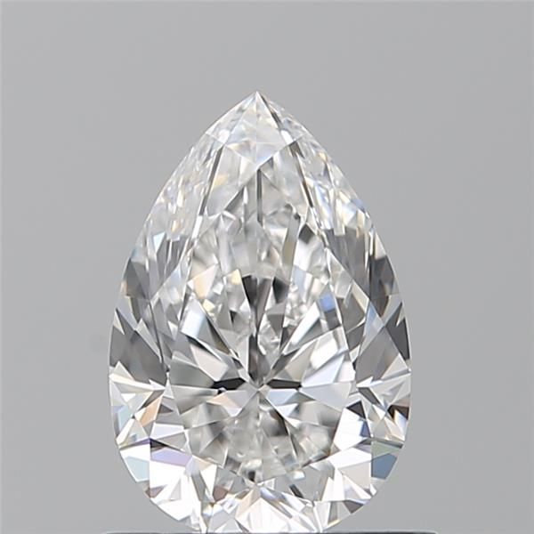 Pear Natural Diamond 0.90ct E VVS2