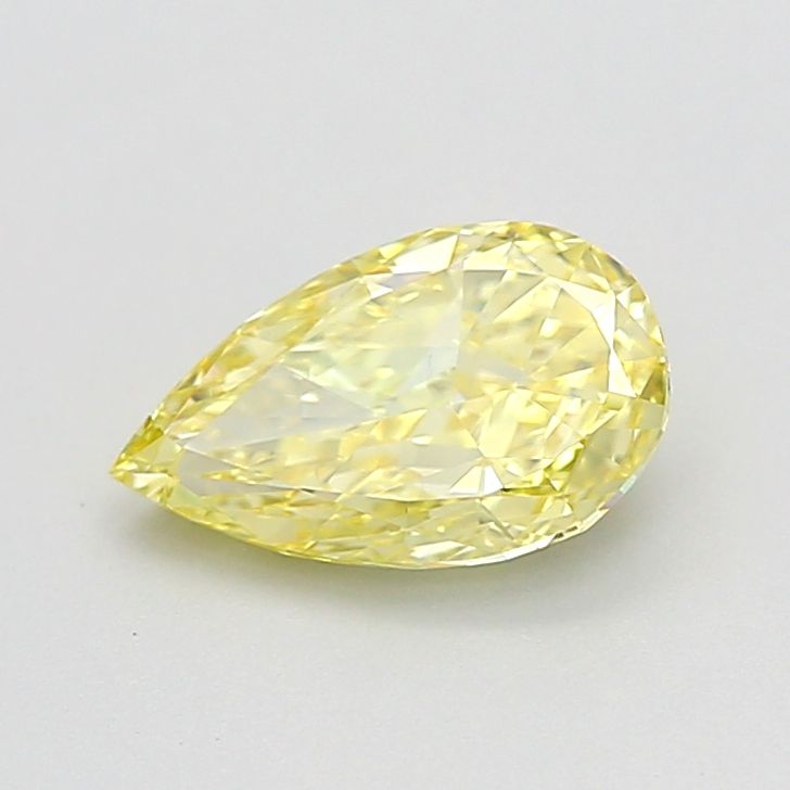 Pear Fancy Intense Yellow Lab-grown Diamond 1.01ct VVS2 loose diamond