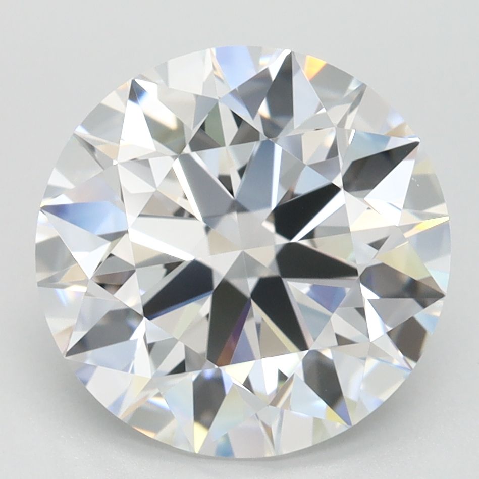 Round Lab-Grown Diamond 3.37ct D FL