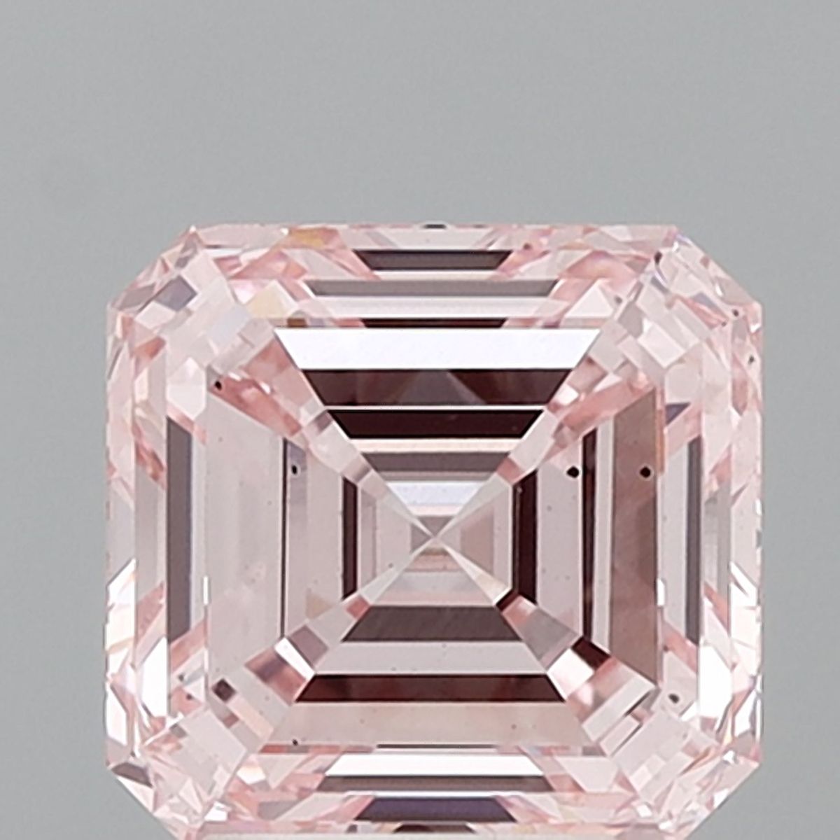 Asscher Fancy Intense Pink Lab-grown Diamond 4.02ct VS2 loose diamond