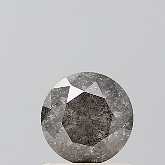 Round Salt And Pepper Natural Diamond 0.98ct VVS2 loose diamond