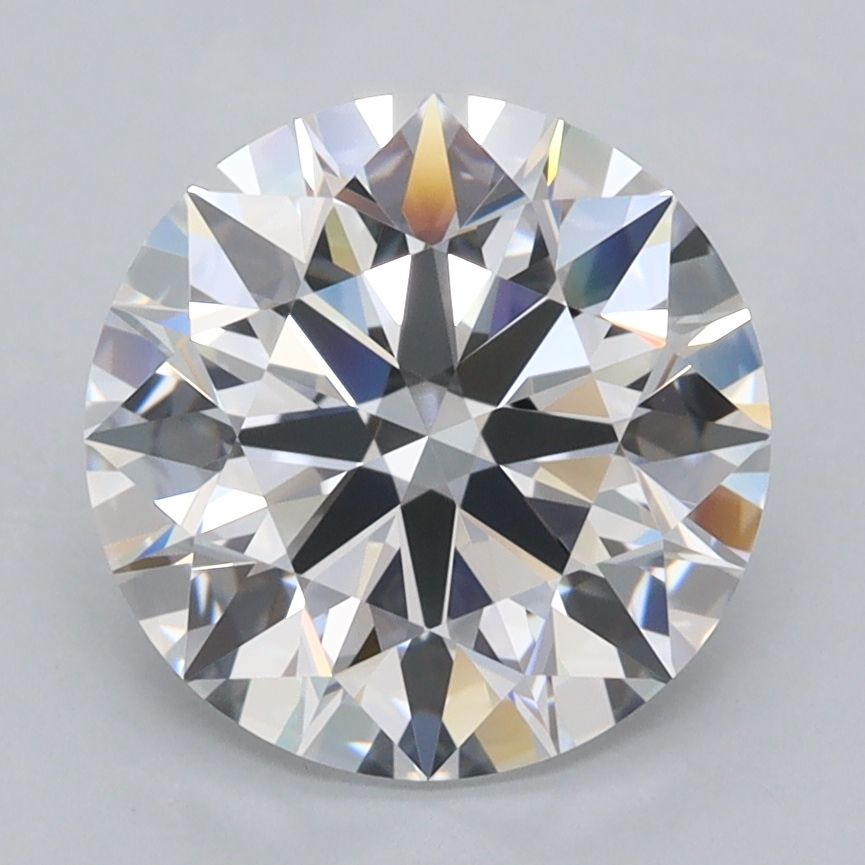 Round Lab-Grown Diamond 3.04ct D FL