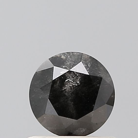 Round Salt And Pepper Natural Diamond 0.7ct VVS2 loose diamond