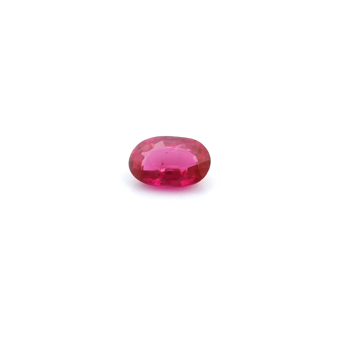 Oval Red Ruby 0.54ct loose gemstone