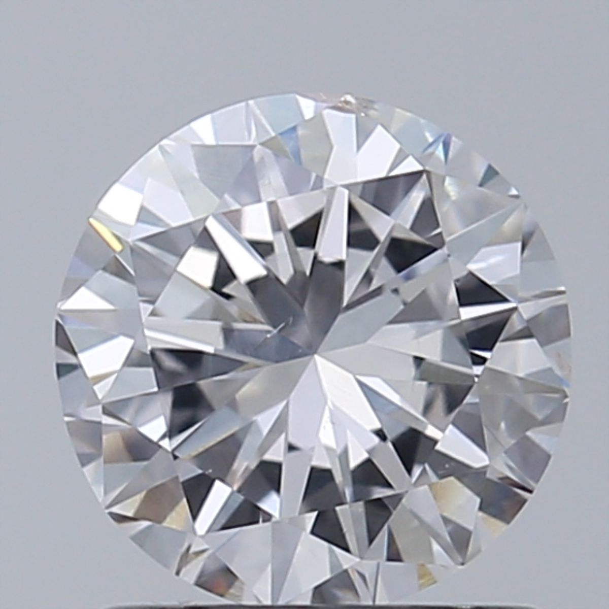 Round Faint Pinkish Brown Natural Diamond 1.01ct SI1 loose diamond
