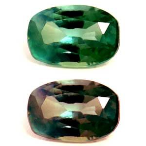 Cushion Green Alexandrite 0.18ct loose gemstone