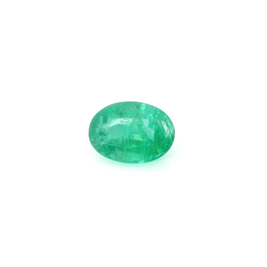 Oval Green Emerald 1.2ct loose gemstone