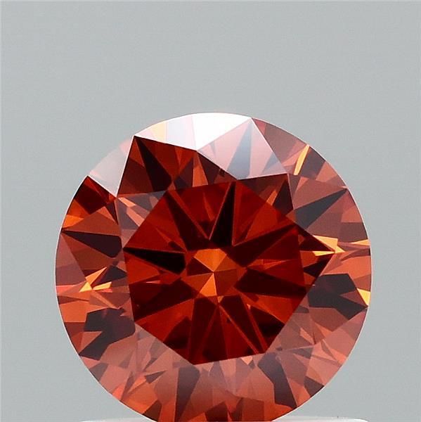 Round Fancy Brown Lab-grown Diamond 0.93ct VVS2 loose diamond