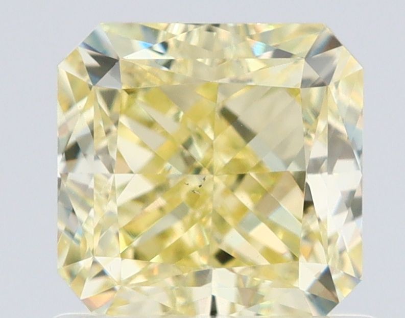Square Fancy Yellow Natural Diamond 1.01ct VS2 loose diamond