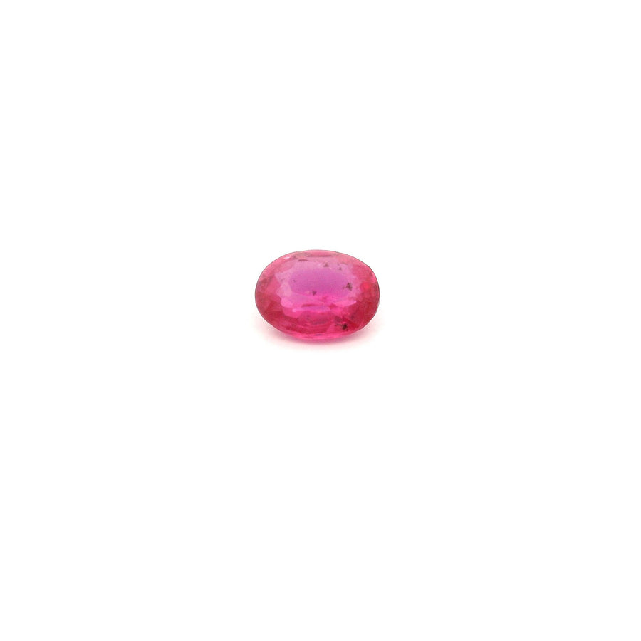 Oval Red Ruby 0.4ct loose gemstone
