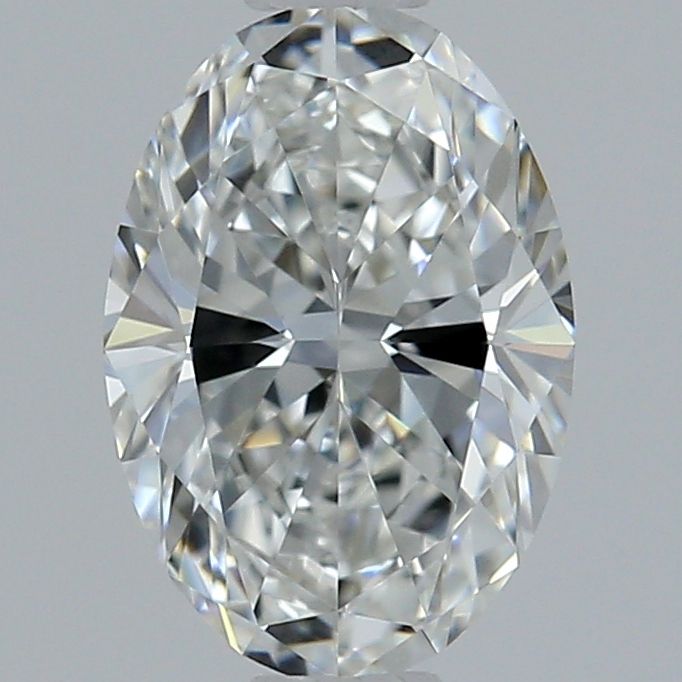 Oval Natural Diamond 0.80ct F IF