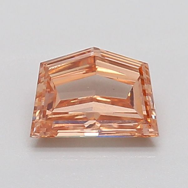 Pentagonal Fancy Yellowish Brown Lab-grown Diamond 0.79ct VS1 loose diamond