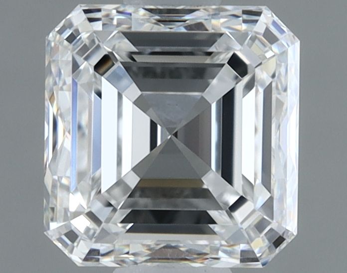 Asscher Natural Diamond 0.90ct F VS1