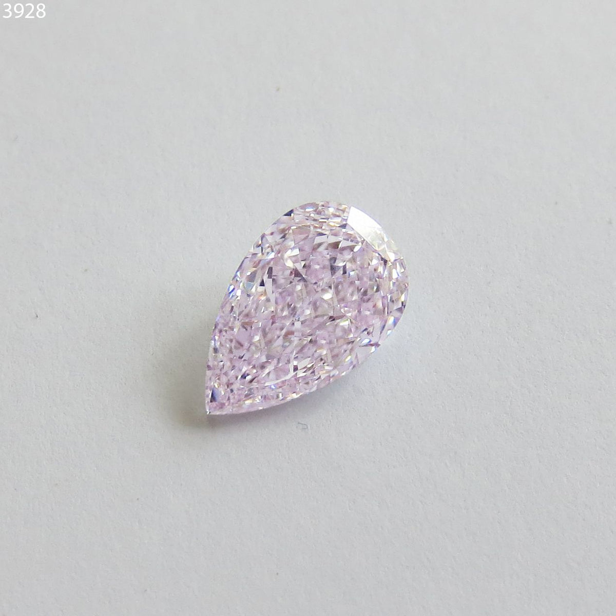Pear Fancy Light Pinkish Purple Natural Diamond 1.01ct VS2 loose diamond
