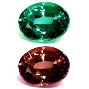 Oval Green Alexandrite 0.18ct loose gemstone