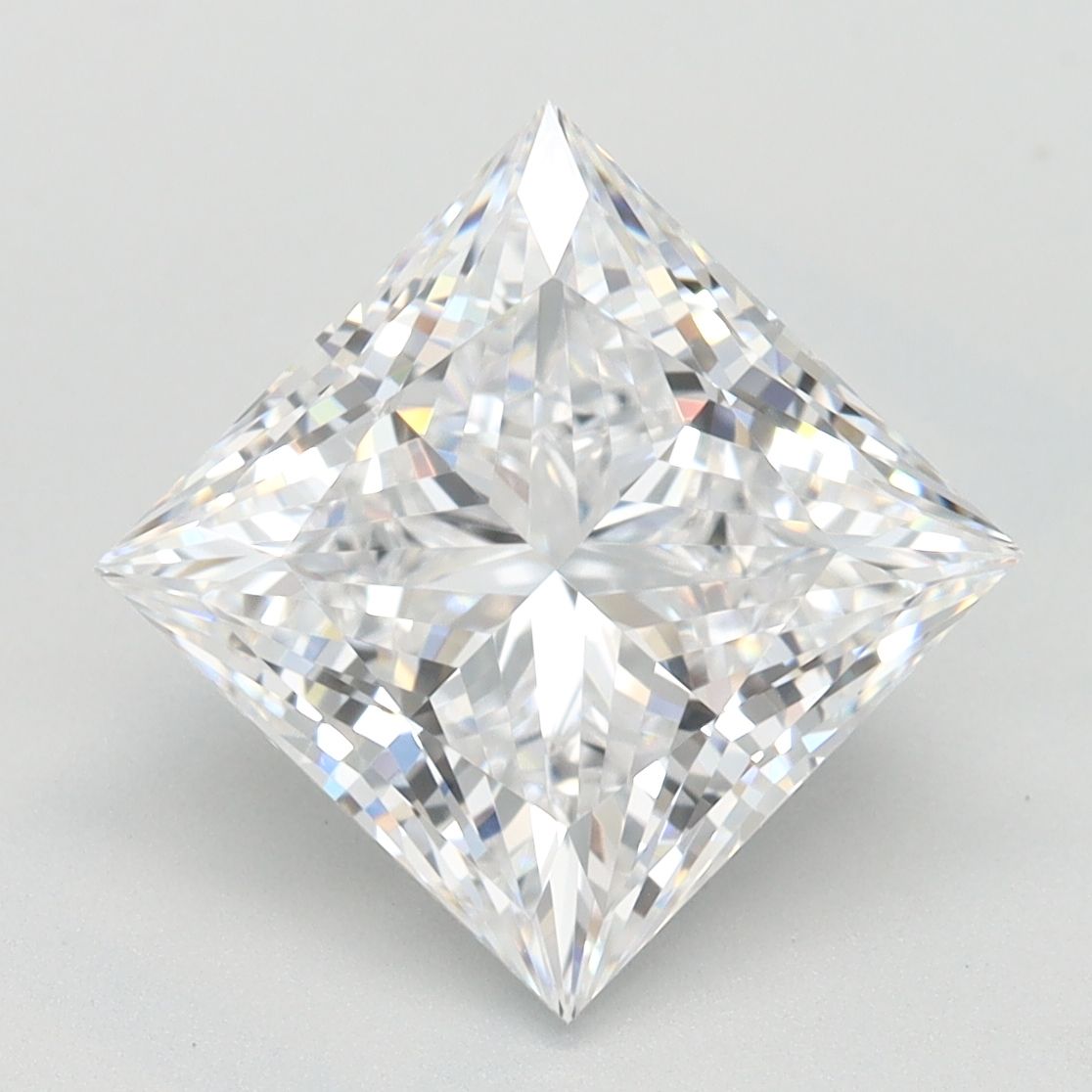 Princess Lab-Grown Diamond 3.19ct D VVS1