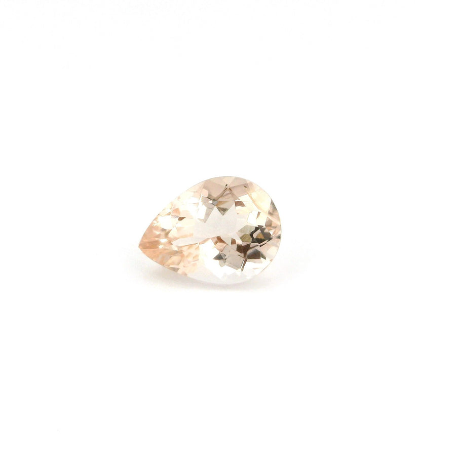 Pear Pink Morganite 0.93ct loose gemstone