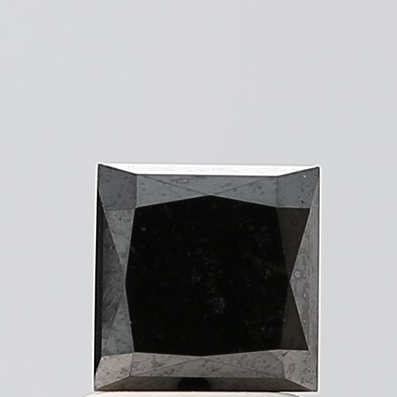 Princess Black Natural Diamond 1.1ct VVS2 loose diamond