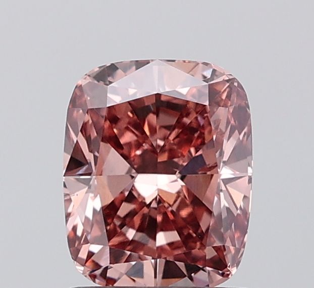 Cushion Fancy Pinkish Brown Lab-grown Diamond 1.59ct SI1 loose diamond