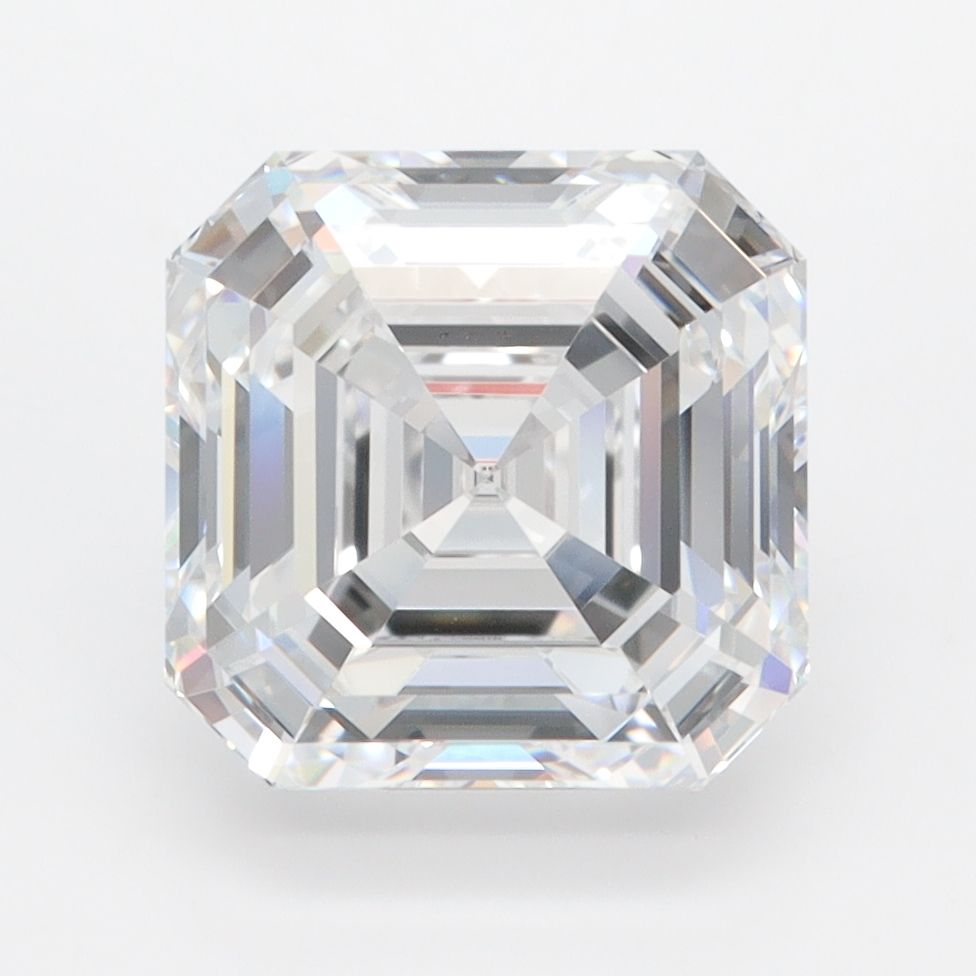 Asscher Lab-Grown Diamond 3.93ct D FL