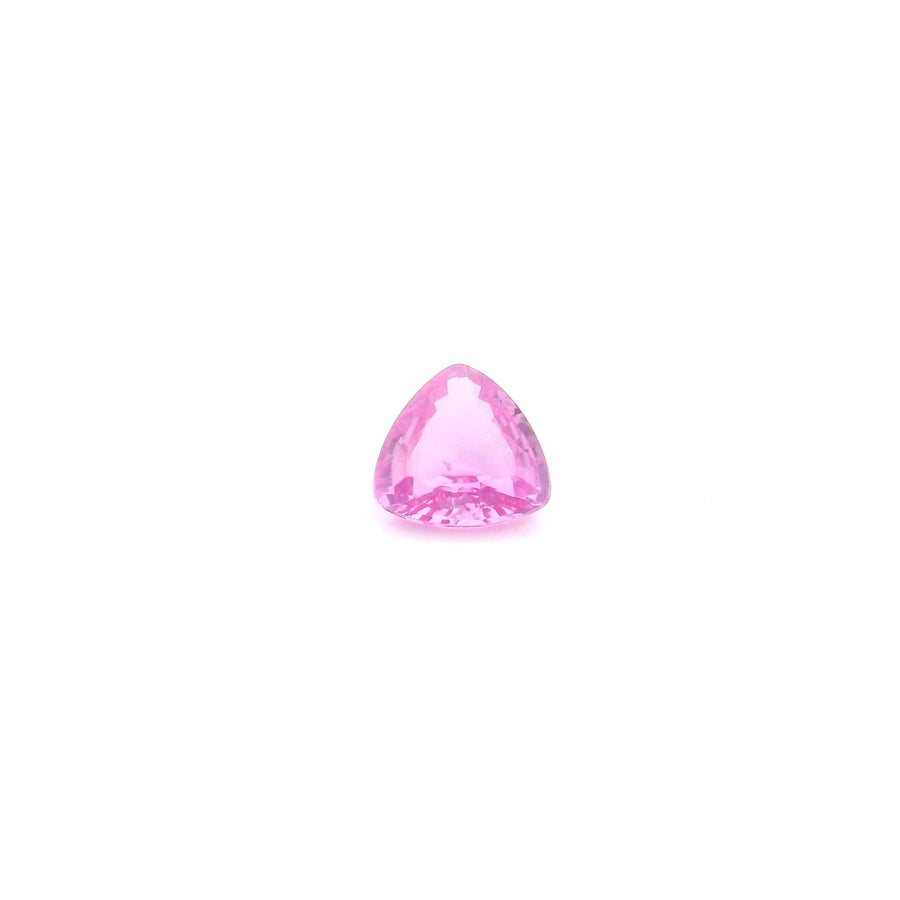 Triangular Pink Sapphire 0.5ct loose gemstone