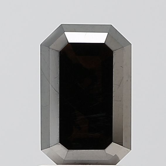 Emerald Black Lab-grown Diamond 1.65ct VVS2 loose diamond