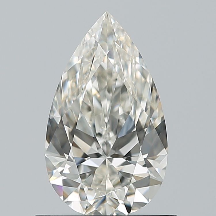 Pear Natural Diamond 0.80ct G VVS1