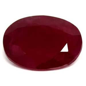 Oval Red Ruby 2.01ct loose gemstone