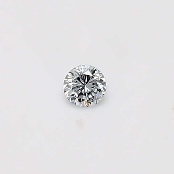 Round Blue Natural Diamond 0.08ct loose diamond