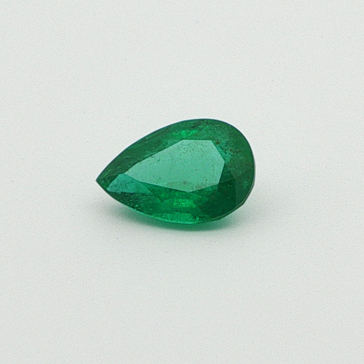 Pear Green Emerald 2.11ct loose gemstone