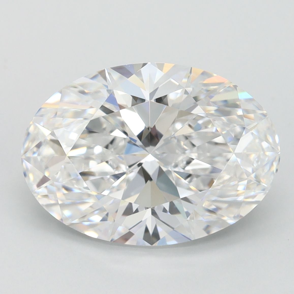 Oval Lab-Grown Diamond 3.50ct D IF