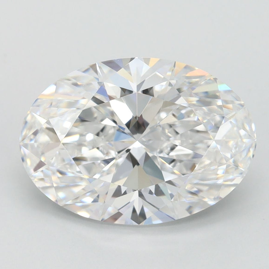 Oval Lab-Grown Diamond 3.50ct D IF