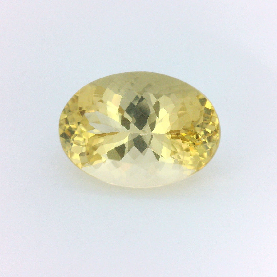 Oval Yellow Heliodor 6.44ct loose gemstone